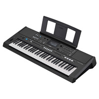 Clavier électronique PSR-E483, 61 touches, 860 voix et 345 styles pour la scène et la maison, nouvelle version améliorée