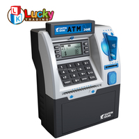 Lucky Toys Electronic Savings Safe Machine Box Tirelire ATM améliorée pour de l'argent réel pour les enfants