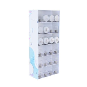 Apex đôi bên <span class=keywords><strong>6</strong></span> tầng Acrylic khói hiển thị đứng tùy chỉnh <span class=keywords><strong>Countertop</strong></span> khói cửa hàng hiển thị với Pusher - Product Image 4