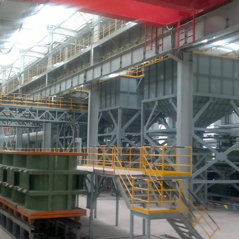 Large Industrial Equipment Export Lost Foam Process Complete Production Line