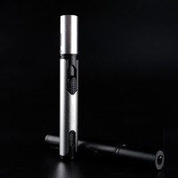 Briquet à cigare portable Guevara, alliage de zinc de luxe, accessoires pour cigares, rechargeable au butane, briquet à flamme jet pour le camping, cadeau d'affaires
