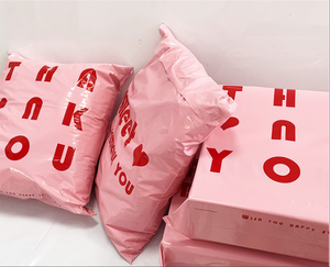 Bolsas de Envío Ecológicas Personalizadas de Poliéster Reciclado, Color Rosa Mate, 10x13, Pequeñas, Biodegradables, para Paquetería - Product Image 2