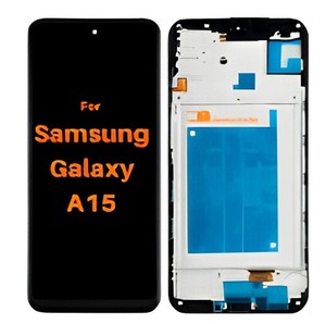 หน้าจอ Incell OLED สำหรับ Samsung Galaxy A15 4G 5G พร้อมแผงสัมผัสและกรอบ SM-A155F SM-A156B SM-A156U ชุดจอ LCD สำหรับโทรศัพท์มือถือ - Product Image 1