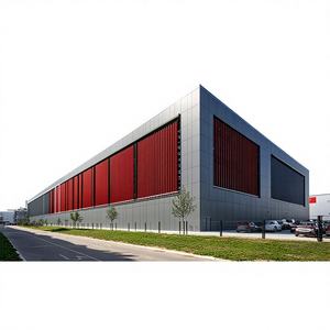 คลังสินค้าโครงเหล็กที่ผ่านการประกอบล่วงหน้าสำหรับโลจิสติกส์ซัพพลายเชนและการใช้ห้องเย็น - Product Image 1