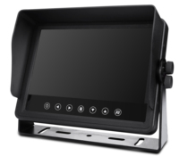 Moniteur de voiture étanche IP69K de 7 pouces, moniteur AHD à écran partagé, moniteur pour camion, bus, bateau avec bouton tactile, fabriqué en usine ISO