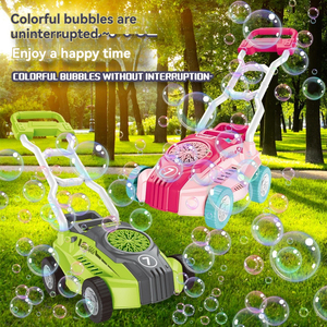 Bubble <strong>Lawn</strong> <strong>Mower</strong> Machine Bubble Gun for Toddlers Automatic Summer Outdoor <strong>Toys</strong> for Kids - Product Image 3