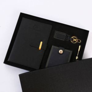 Executive Gift <b>Set</b> for Corporate Events - Branded <b>Notebook</b>, Wallet & Keychain, Premium Business Gifts - Product Image 2