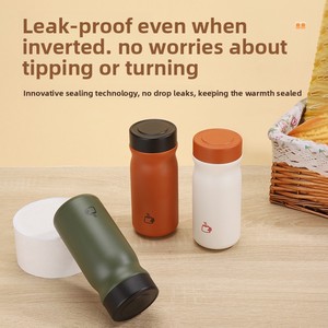 Nueva Taza de Café de Viaje Simple y Mini, de Acero Inoxidable 316, Doble Capa, Aislada al Vacío, Mantiene la Temperatura de 6 a 12 Horas, para Exteriores, Venta al Por Mayor - Product Image 4