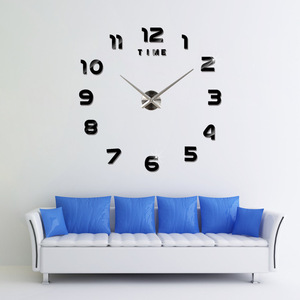 Espejo <span class=keywords><strong>Digital</strong></span> 3D acrílico para pared, pegatina creativa DIY para <span class=keywords><strong>reloj</strong></span>, papel tapiz creativo para sala <span class=keywords><strong>de</strong></span> estar, calcomanías decorativas para murales <span class=keywords><strong>de</strong></span> dormitorio - Product Image 4