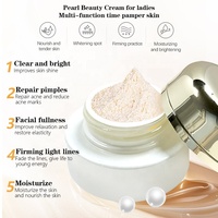 Crème Visage Anti-rides Raffermissante Éclaircissante au Centella et à l'Hamamélis 30g, Hydratant au Collagène, Soin Végétalien, Marque Blanche OEM