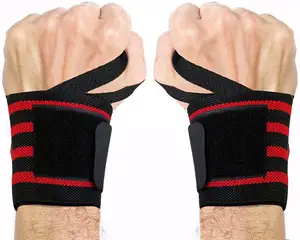 Weightlifting Wrist Elastic Wrist Wraps Straps For Weightlifting And Support For Gym Workout