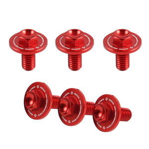 NICECNC 6PCS Boulons de protection de fourche avant pour Beta <span class=keywords><strong>RR</strong></span> 300 125 <span class=keywords><strong>250</strong></span> 390 450 500 2013-2019 X-TRAINER 300 2015-2022 <span class=keywords><strong>Kawasaki</strong></span> KX125 KX250 - Product Image 5