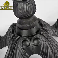 Socle de table élégant et classique en fonte, robuste, pour table de salle à manger, restaurant, café, hôtel, mobilier