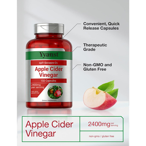 แคปซูลน้ำส้มสายชูหมักแอปเปิ้ลสมุนไพรคุณภาพสูง แบรนด์ส่วนตัว ช่วยทำความสะอาดร่างกาย ระบบย่อยอาหาร และควบคุมน้ำหนัก - Product Image 3