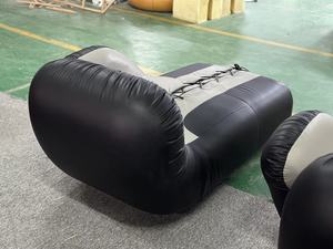 Juego de sillón reclinable de cuero de diseño creativo moderno de estilo nórdico, guantes de boxeo, sofá seccional, hogar, sala de estar, escuela, aplicación - Product Image 6