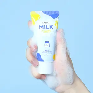 LAIKOU – Lait nettoyant doux pour le visage, nourrissant et éclaircissant, nettoyant pour le visage