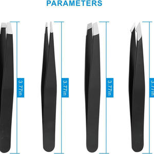 <span class=keywords><strong>Pinzas</strong></span> Profesionales de Acero Inoxidable <span class=keywords><strong>para</strong></span> Cejas, Gran Precisión <span class=keywords><strong>para</strong></span> Eliminar Pelos Faciales, Espinillas y Pelos Encarnados - Product Image 4