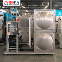 Pompe de tour de refroidissement à circuit fermé en PRV pour systèmes de refroidissement de processus industriels de 500 kW, faible bruit, pour usines de sucre aux Philippines