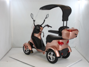 LTH-4L triciclo a quattro <span class=keywords><strong>ruote</strong></span> con parte superiore per passeggero, scooter a quattro <span class=keywords><strong>ruote</strong></span> per adulti - Product Image 6