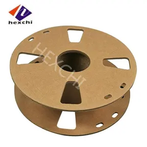 Có thể tái chế thân thiện với môi giấy Reel spool Chất lượng cao các tông Reel rỗng spool cho 3D in ấn PLA Filament quanh co