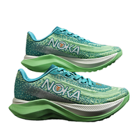 Chaussures de sport de course à pied pour hommes et femmes, avec coussin d'air, tige en tissu de coton, semelle extérieure en EVA extensible pour le printemps et l'été