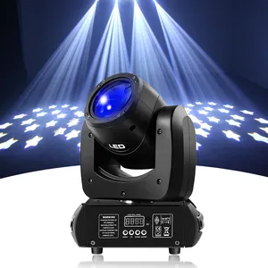 Hohe Helligkeit Leistungs starker Strahl 100W LED Moving Head Lights Effekt muster Beam Light Rotierende DJ Bar Club Disco Bühnen beleuchtung