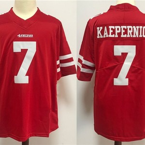 เสื้อแข่งกรีฑา San Francisco 49ers สำหรับผู้ชาย ไซส์ S M L XL XXL XXXL สีพื้น ผลิตจากโพลีเอสเตอร์ผสม ชุดกีฬา มีสินค้าพร้อมส่ง - Product Image 4