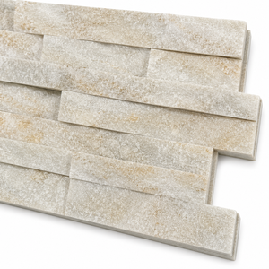 Modern Beige Slate Thin Slab Exterior Wall Cladding Honed Surface Durable - Product Image 3