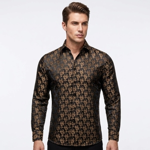 Camisa Larga Casual de Moda para <span class=keywords><strong>Hombre</strong></span> 2026, Estampado Digital 3D, Estilo Urbano - Product Image 5
