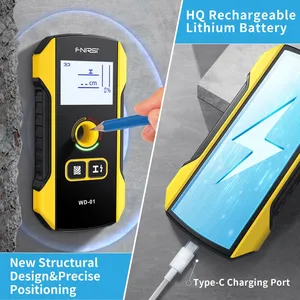 เครื่องตรวจจับโลหะ HEDAO WD-01 WD-02 รุ่นใหม่ ออกแบบรูเจาะตำแหน่งบนผนัง ใช้ไฟ AC สำหรับตรวจจับสายไฟ ท่อ และไม้ - Product Image 4