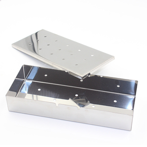 Boîte à fumée pour <span class=keywords><strong>Barbecue</strong></span>, en acier inoxydable, fumeur pour BBQ à gaz et grill - Product Image 2