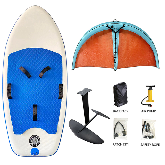 Wholesale Inflatable Wing Foil and Carbon Fiber Hydrofoil SUP Full Set for Wind Surfing Windsurf