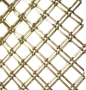 Maille en acier inoxydable doré avec diamants – Maille métallique résistante à l'humidité pour rangement de salle de bain et systèmes d'étagères organisés - Product Image 3