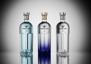 Bouteille en verre pour spiritueux <span class=keywords><strong>Vodka</strong></span> Whisky Tequila Gin 750ml <span class=keywords><strong>700ml</strong></span> - Product Image 3