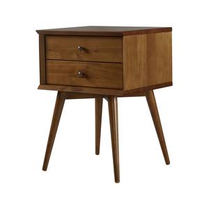 Table de chevet <span class=keywords><strong>en</strong></span> bois massif décorative pour la maison Sanhui avec 2 tiroirs pieds <span class=keywords><strong>en</strong></span> bouleau pour chambre salon - Product Image 5