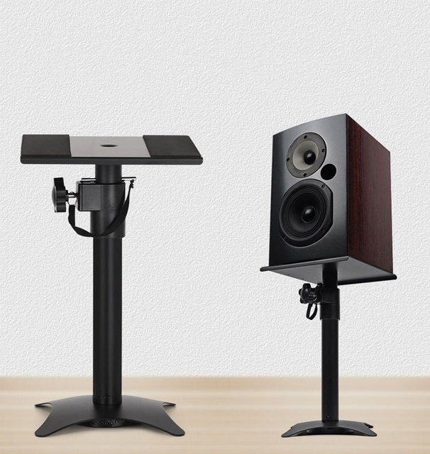 Height Adjustable Studio HIFI Speaker Stand for Monitor Audio