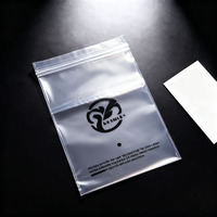 Sacs refermables en plastique transparent écologiques, auto-scellants, LDPE biodégradable, recyclables, pour l'emballage des vêtements