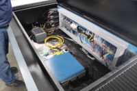 Máquina de Corte por Láser de Fibra 3015mm*6000W FSTEC 4000E CNC y Cabezal Boci BLT421 de Doble Accionamiento para Acero al Carbono, Bajo Costo Operativo, CE