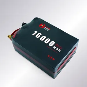 53.2V 16000mAh 16Ah14S हाई रेट 25C बैटरी ली-पो ड्रोन के लिए HD UAV पावर का निर्माण करती है UAV बैटरी फिक्स्ड-विंड Vtol मल्टीरोटर