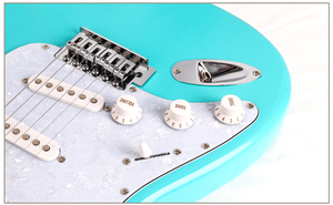 Smiger-guitarra eléctrica para zurdos, venta al por mayor, precio 22 trastes, actualización ST - Product Image 3