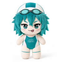 Peluche personnalisée au design unique, jouet en peluche de dessin animé, rembourrage en coton PP, marque OEM, vente en gros, cadeau promotionnel pour filles, certifié CE