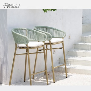 Hiện đại thoải mái nhà hàng Bar phân cho khách sạn ăn uống ngoài trời & sử dụng sân-Khung Nhôm chịu thời tiết - Product Image 1