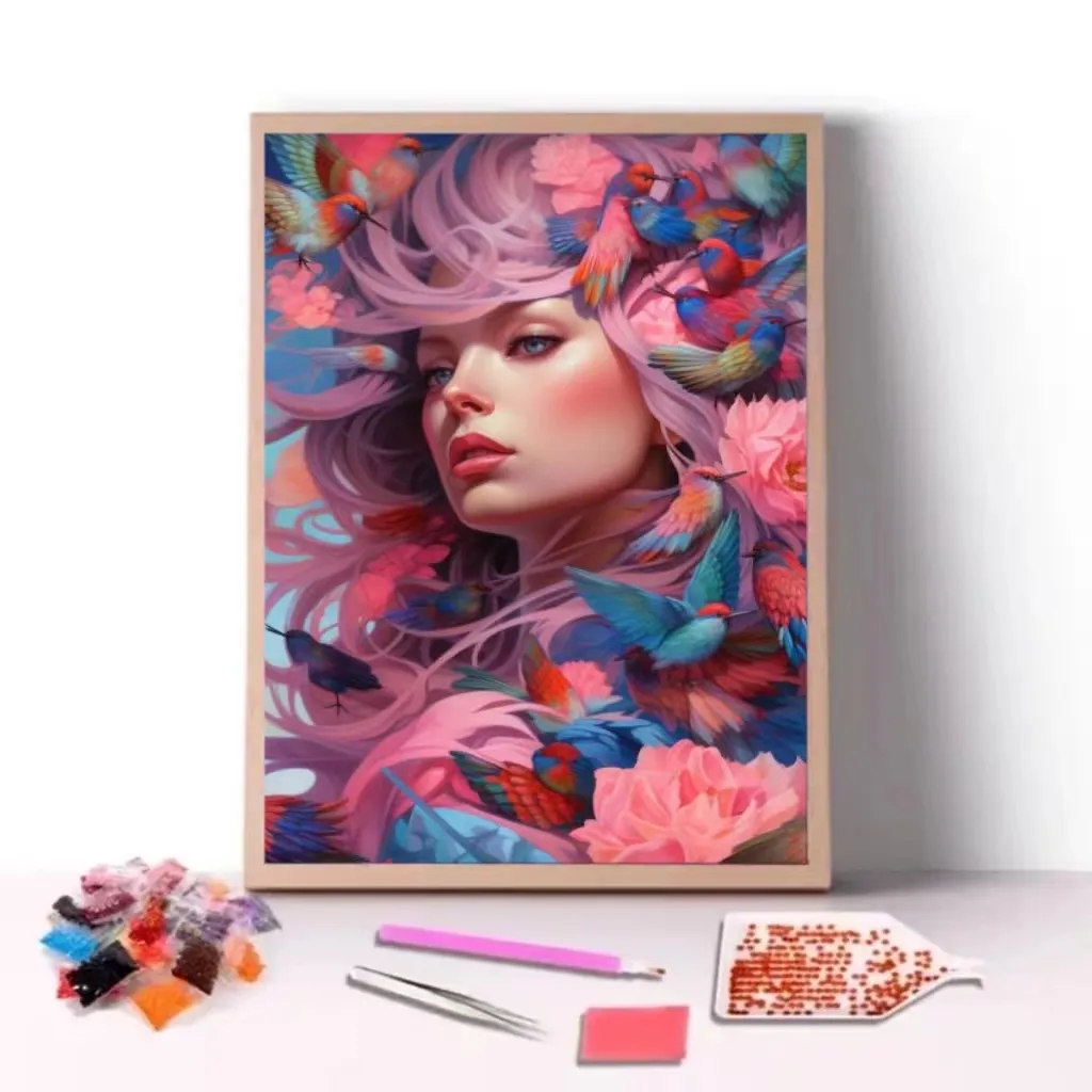 COOLEVE Factory Großhandel 5D DIY Custom Handmade Products Attraktiver Stil Personal isierte Geschenk Diamond Painting Kit Für Kinder Erwachsene