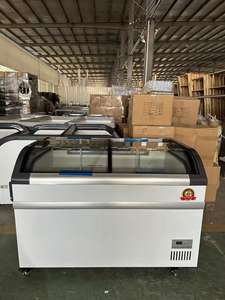 Congélateur solaire commercial à porte vitrée, congélateurs solaires profonds DC pour crème glacée et aliments surgelés - Product Image 4