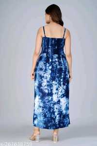 Women's Western Wear for Spinning Hot Sale Elegant Chiffon Maxi Long Dresses for Women Summer Casual Dress Women light wight - Product Image 2