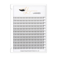 Faux cils et outils de beauté 0,03 0,05 0,07 Cils pré-faits en éventail