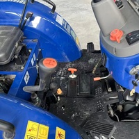 Tracteur agricole à roues 704 70HP 4WD, moteur Weichai, multifonctionnel, haute efficacité énergétique, couleur bleue, garantie 1 an