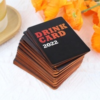 Jeu de cartes personnalisé Dirty Talk Drink Drunk Alcool avec dés pour les fêtes des adultes