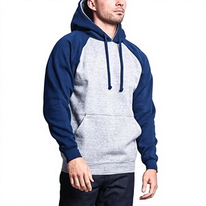 <b>Men's</b> Gray Baseball Jacket Hooded Raglan Sleeve Pullover Casual Autumn <b>Wear</b> Regular Fit Solid Design Breathable Comfortable - Product Image 5