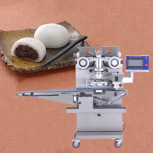 Hochwertige Mochi-Maschine Koreanische Reiskuchen-Füll maschine Automatische Eiscreme-Mochi-Verkrustung maschine